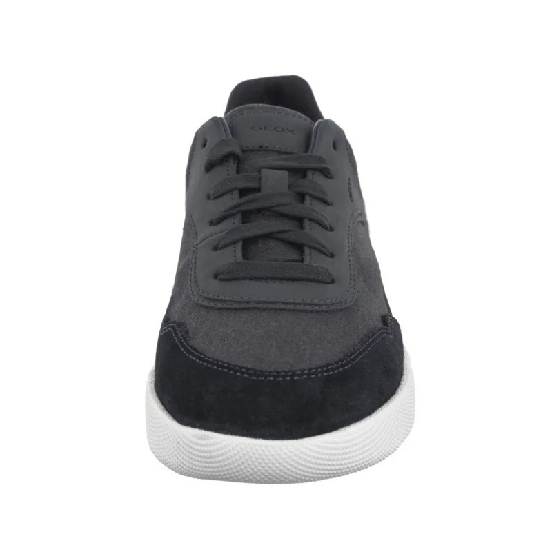 Geox U Rieti A - Canvas+Nbk Synt.Le Navy/Dk. Navy U5570A 010EK C4078 (GE210-b) sporta apavi