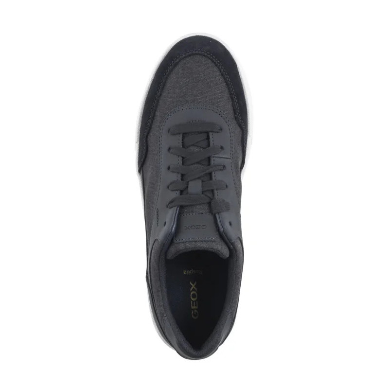 Geox U Rieti A - Canvas+Nbk Synt.Le Navy/Dk. Navy U5570A 010EK C4078 (GE210-b) sporta apavi