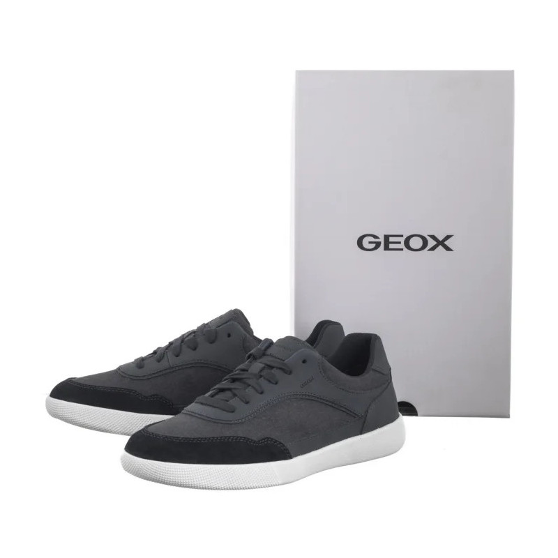 Geox U Rieti A - Canvas+Nbk Synt.Le Navy/Dk. Navy U5570A 010EK C4078 (GE210-b) sporta apavi