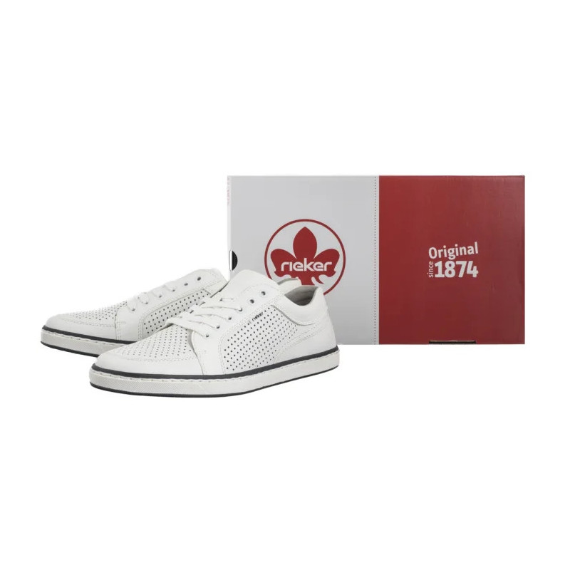 Rieker Białe 19603-80 White (RI243-a) batai