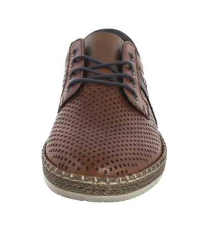 Rieker Brązowe Ażurowe B5214-24 Brown (RI247-a) apavi