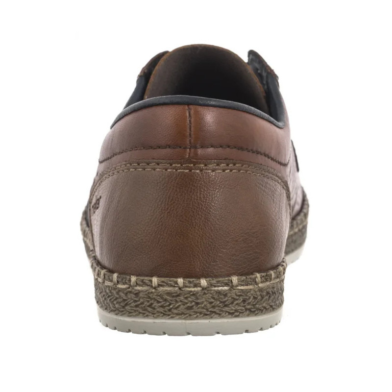 Rieker Brązowe Ażurowe B5214-24 Brown (RI247-a) shoes
