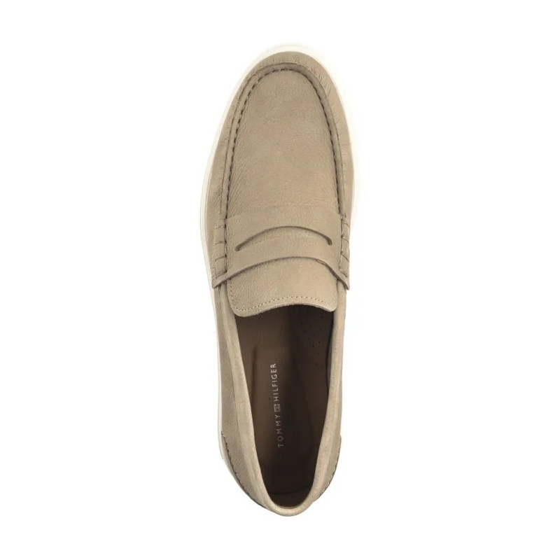 Tommy Hilfiger Tommy Hilfiger Nubuck P Loafer Beige FM0FM05350 AEG (TH1312-a) batai