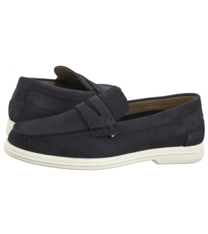 Tommy Hilfiger Tommy Hilfiger Nubuck P Loafer Desert Sky FM0FM05350 DW5 (TH1312-b) shoes