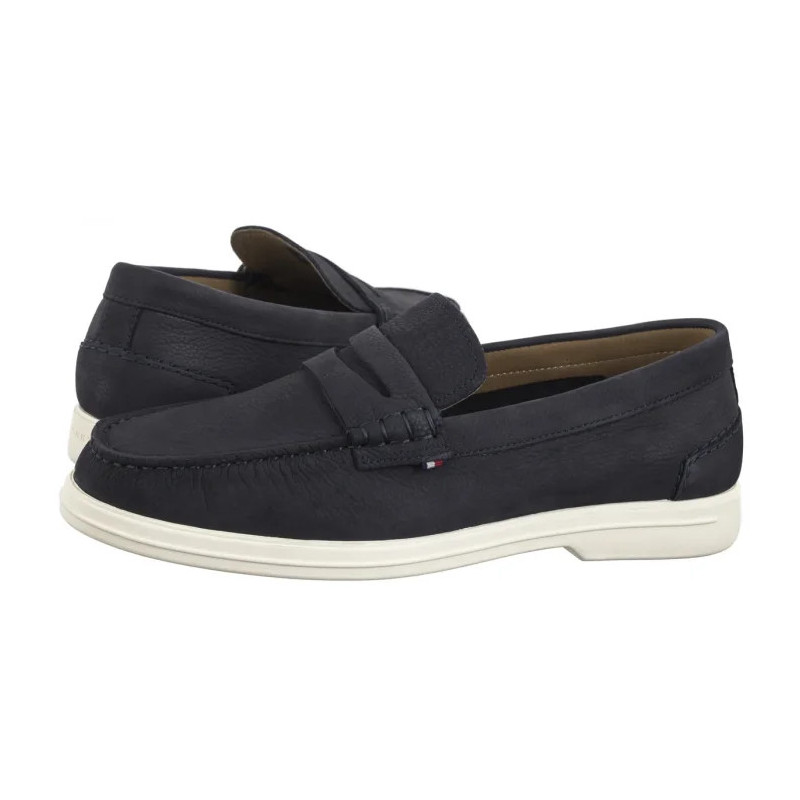 Tommy Hilfiger Tommy Hilfiger Nubuck P Loafer Desert Sky FM0FM05350 DW5 (TH1312-b) batai