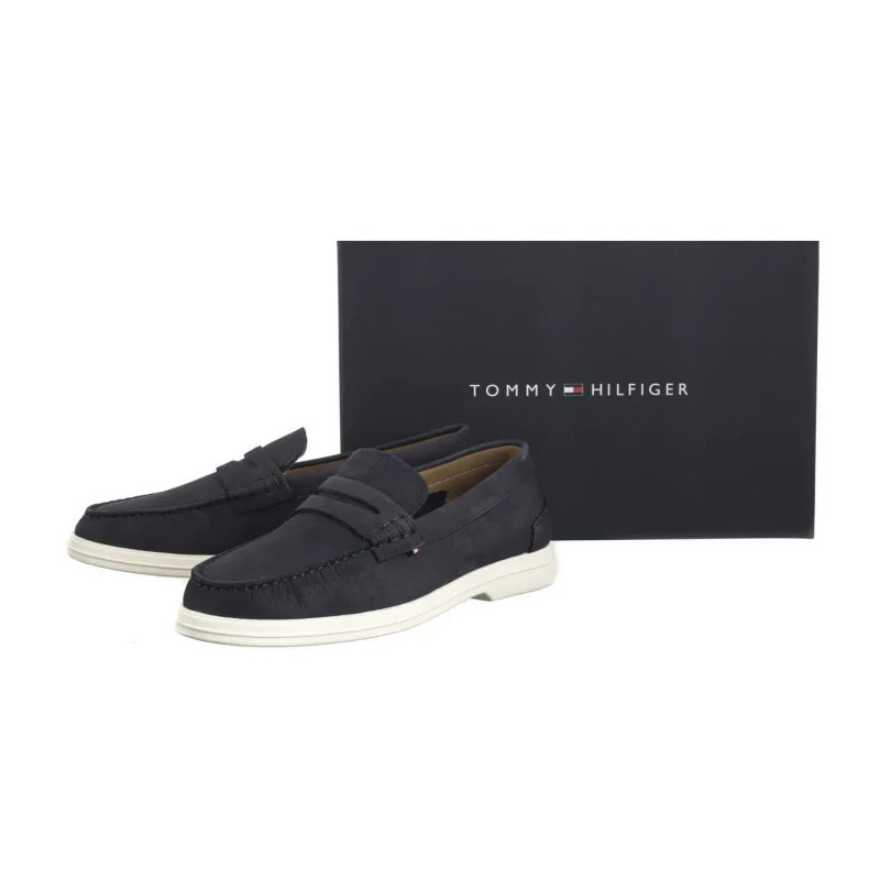 Tommy Hilfiger Tommy Hilfiger Nubuck P Loafer Desert Sky FM0FM05350 DW5 (TH1312-b) batai