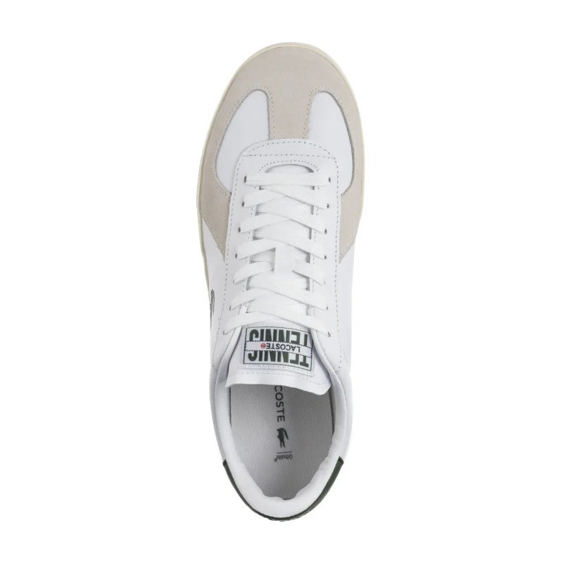 Lacoste Baseshot Pro 125 3 SMA Wht/Off Wht 749SMA006365T (LC447-a) sporta apavi