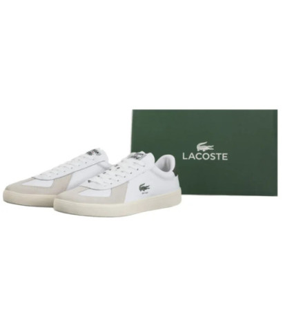 Lacoste Baseshot Pro 125 3 SMA Wht/Off Wht 749SMA006365T (LC447-a) sports shoes