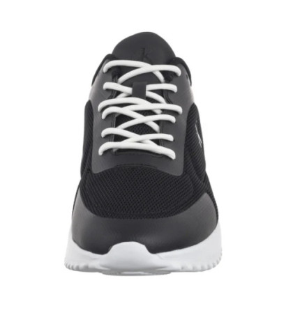 Calvin Klein Eva Runner Low Mesh Mix Ck Black/Bright White YM0YM01185 0GM (CK649-a) sporta apavi