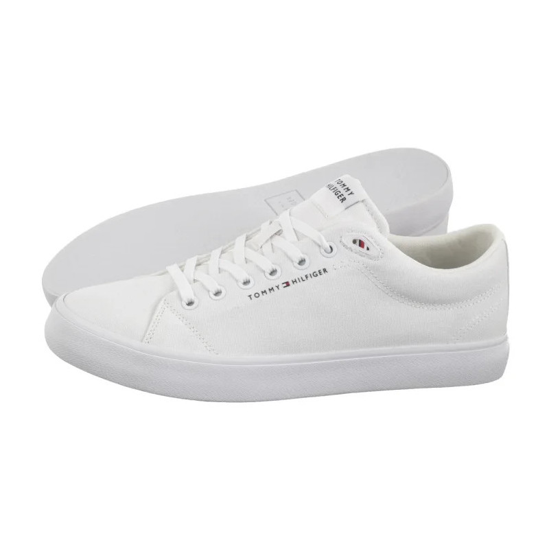 Tommy Hilfiger TH Hi Vulc Low Core Canvas White FM0FM05396 YBS (TH1319-a) sportiniai bateliai 