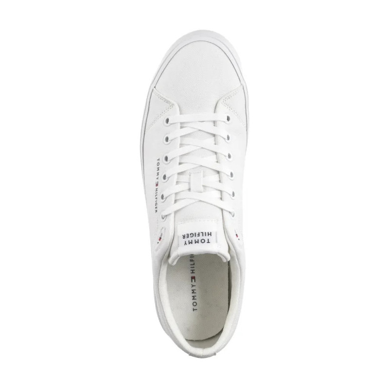 Tommy Hilfiger TH Hi Vulc Low Core Canvas White FM0FM05396 YBS (TH1319-a) sportiniai bateliai 