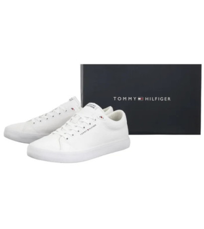 Tommy Hilfiger TH Hi Vulc Low Core Canvas White FM0FM05396 YBS (TH1319-a) sportiniai bateliai 