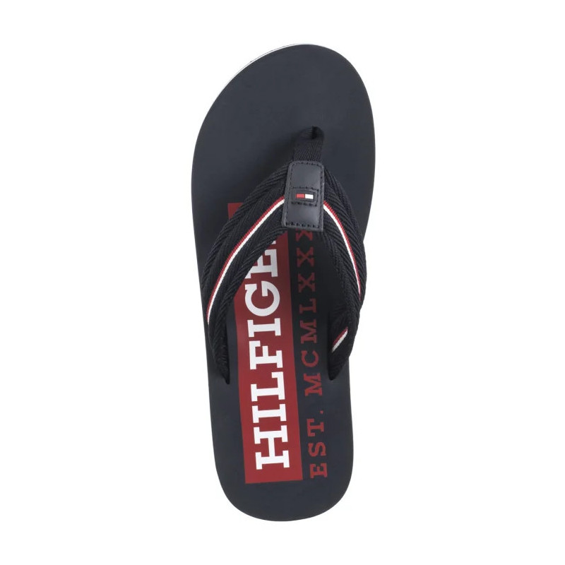 Tommy Hilfiger Corporate Hilfiger Beach Sandal Desert Sky FM0FM05436 DW5 (TH1321-a) apavi