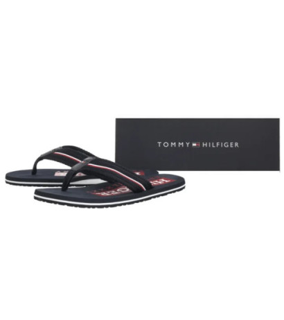 Tommy Hilfiger Corporate Hilfiger Beach Sandal Desert Sky FM0FM05436 DW5 (TH1321-a) batai