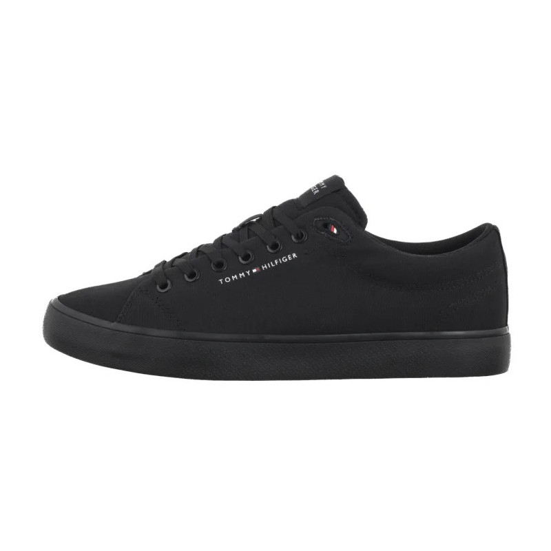 Tommy Hilfiger TH Hi Vulc Low Core Canvas Black FM0FM05396 BDS (TH1319-b) tossud