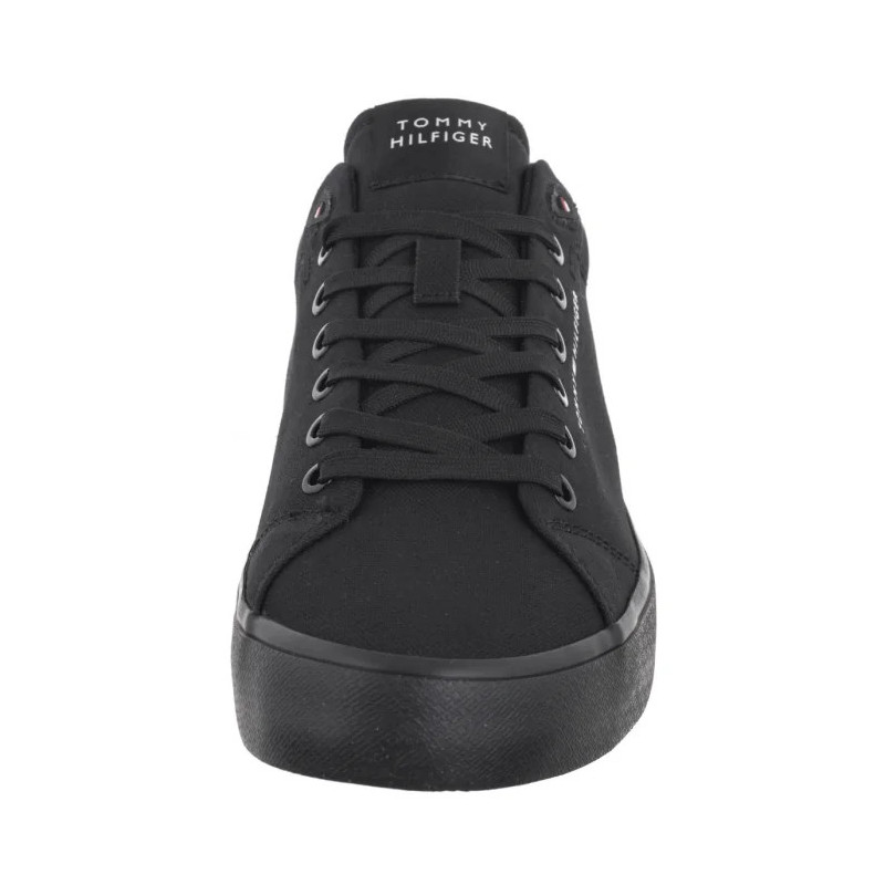 Tommy Hilfiger TH Hi Vulc Low Core Canvas Black FM0FM05396 BDS (TH1319-b) tossud
