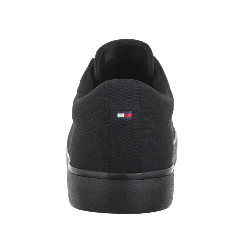 Tommy Hilfiger TH Hi Vulc Low Core Canvas Black FM0FM05396 BDS (TH1319-b) čības
