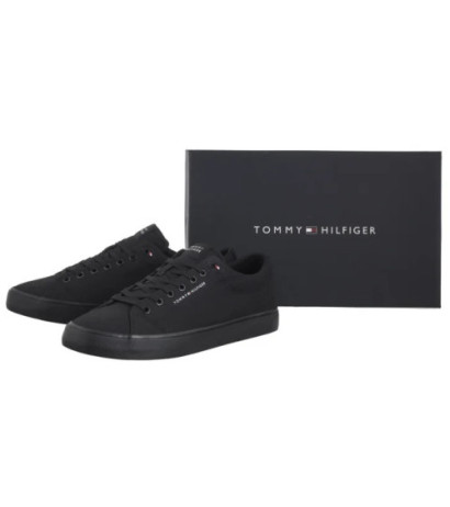 Tommy Hilfiger TH Hi Vulc Low Core Canvas Black FM0FM05396 BDS (TH1319-b) tossud