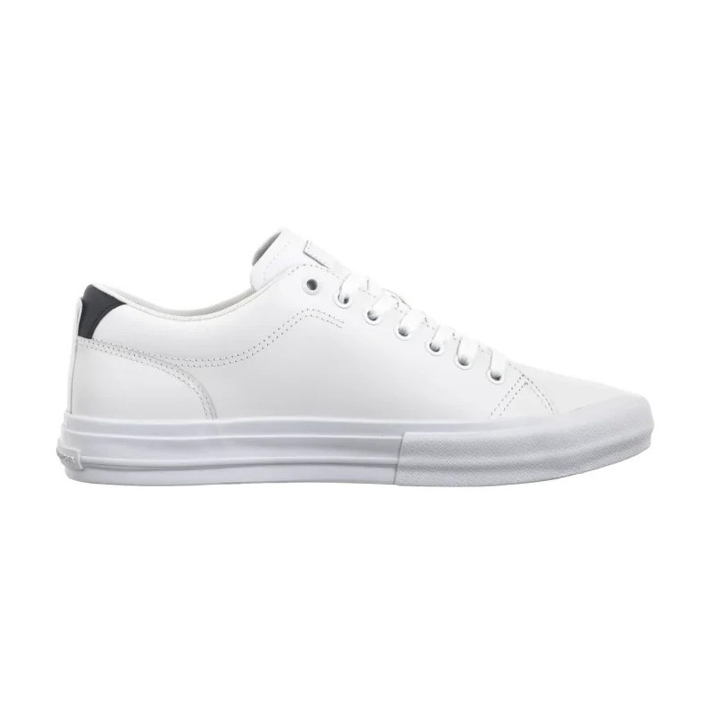 Tommy Hilfiger TH Hi Vulc Street Lth Patch White/Desert Sky FM0FM05312 0K5 (TH1326-a) Sneakers
