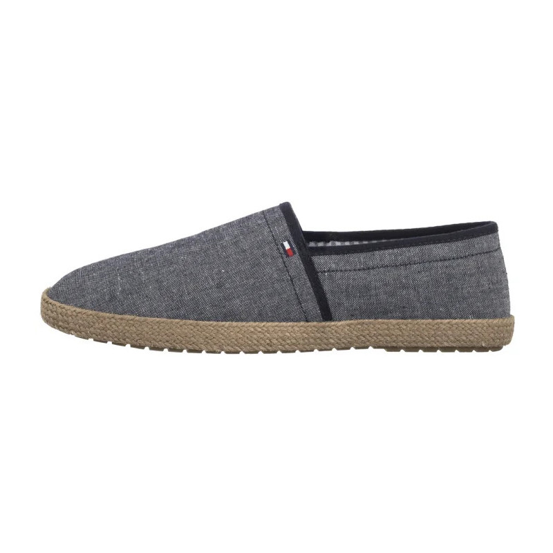Tommy Hilfiger Hilfiger Chambray Espadrille Desert Sky FM0FM05391 DW5 (TH1332-a) tossud