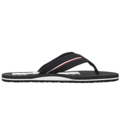 Tommy Hilfiger Corporate Hilfiger Beach Sandal Black FM0FM05436 BDS (TH1321-b) apavi