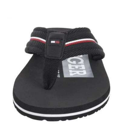 Tommy Hilfiger Corporate Hilfiger Beach Sandal Black FM0FM05436 BDS (TH1321-b) batai