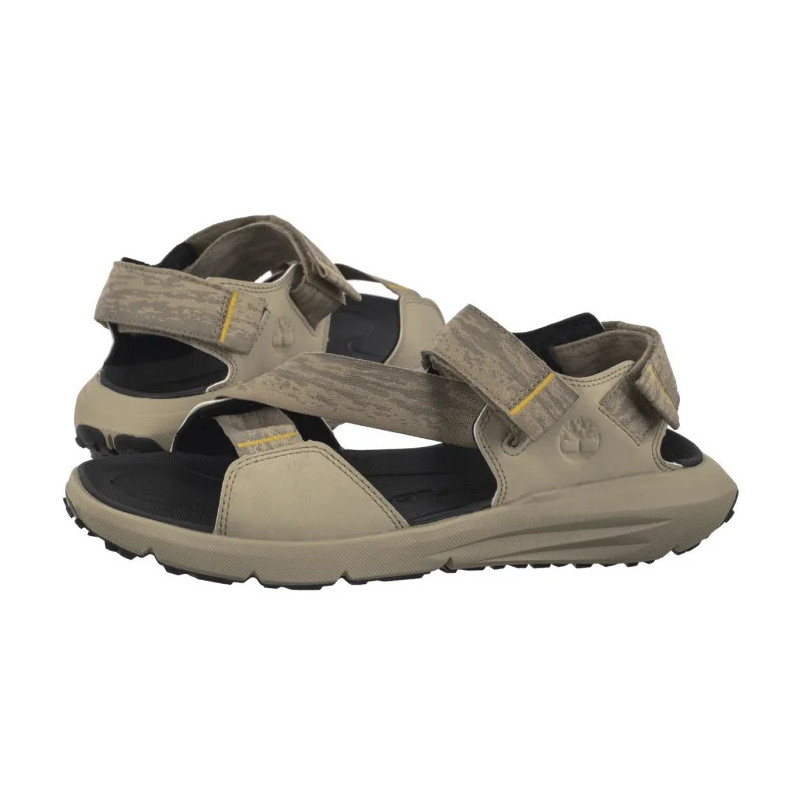 Timberland Motion Dune Backstrap Sandal Lt Brown Webbing 0A6DPP EVH (TI144-a) sandals