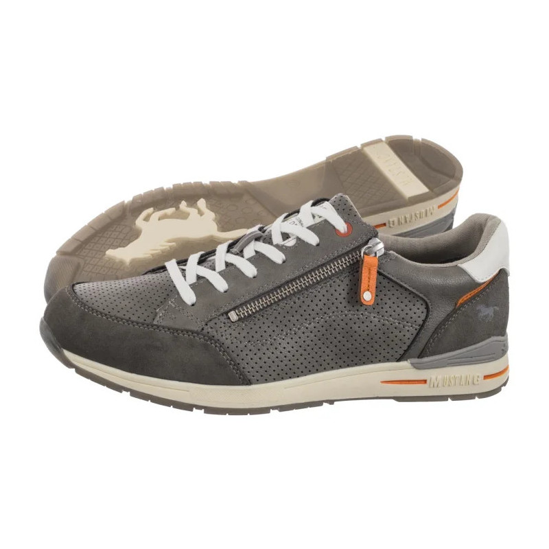 Mustang Szare 4154-320-2 (MU583-a) shoes