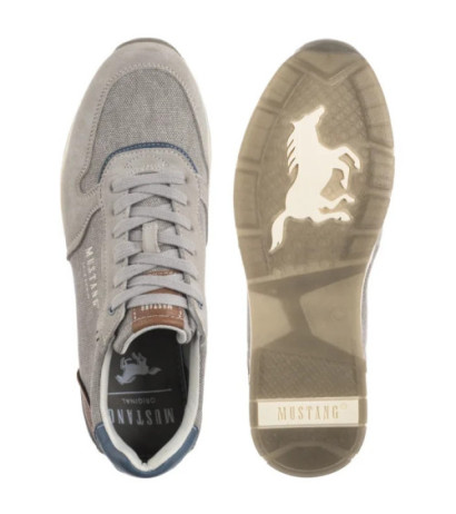Mustang Szare 4154-319-22 (MU588-a) sports shoes