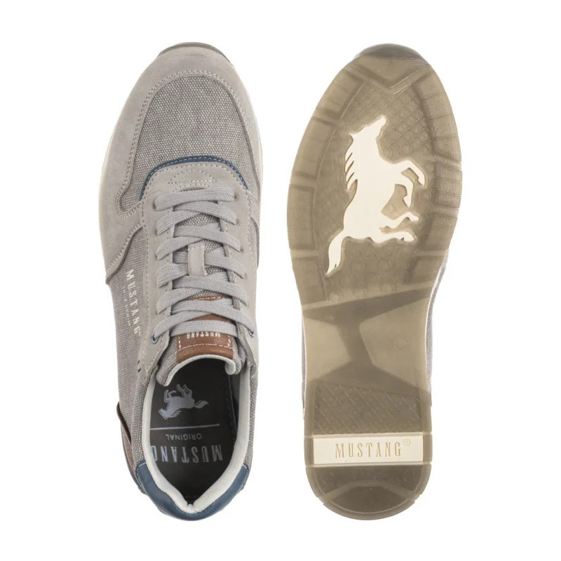 Mustang Szare 4154-319-22 (MU588-a) sports shoes