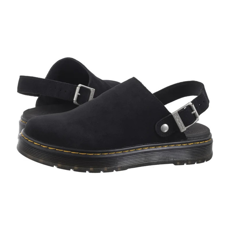 Dr. Martens Brookline Mule Bronx Suede Black 40666001 (DR102-a) šlepetės