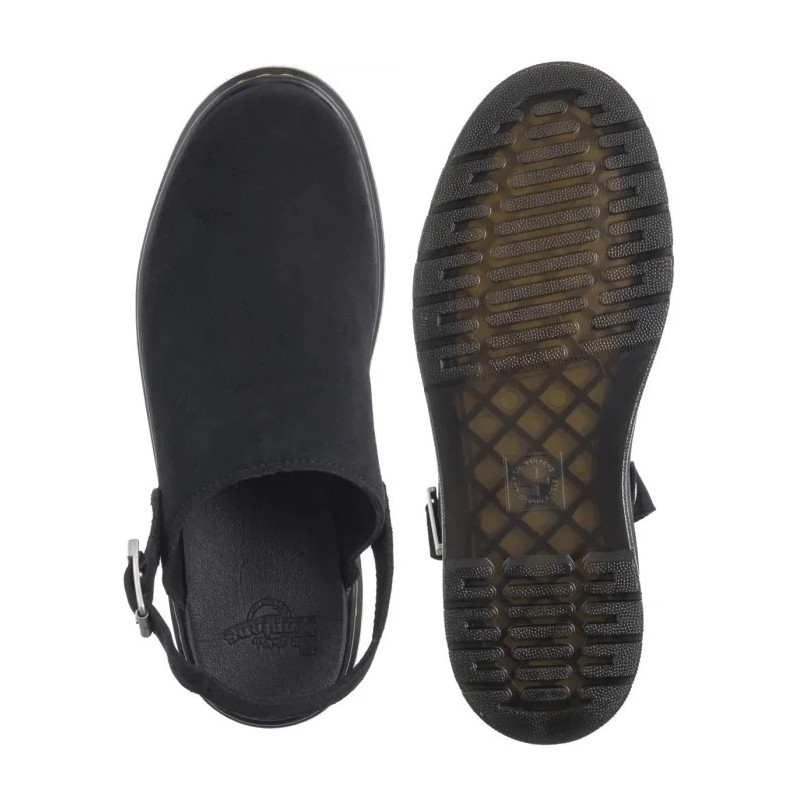 Dr. Martens Brookline Mule Bronx Suede Black 40666001 (DR102-a) čības