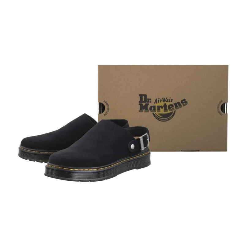 Dr. Martens Brookline Mule Bronx Suede Black 40666001 (DR102-a) slippers