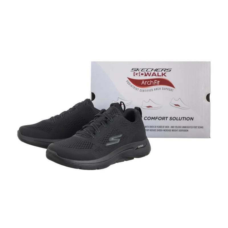 Skechers Go Walk Arch Fit Black 216116/BBK (SK200-a) sporta apavi