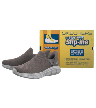 Skechers Bobs B Flex Slip-Ins Resilient Edge Grey 118306/GRY (SK219-b) sportiniai bateliai