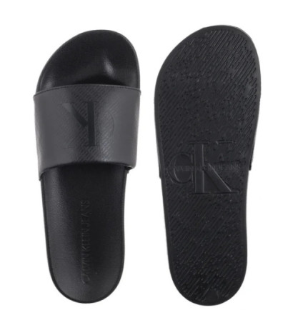 Calvin Klein Slide Aop Print Triple Black YM0YM01269 0GJ (CK650-a) slippers