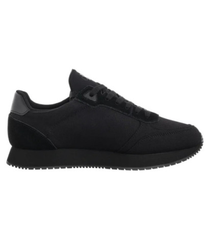 Calvin Klein Runner Sock Laceup Mg Canvas Triple Black YM0YM01217 0GJ (CK654-a) sports shoes