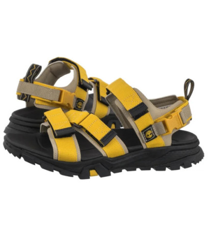 Timberland Garrison Trail Backstrap Sandal Medium Yellow Webbin 0A6DXT ETU (TI146-a) sandals