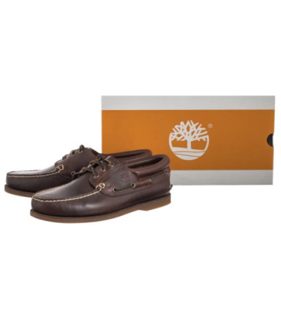 Timberland Classic Boat 3 Eye P Brown 176015 214 (TI147-a) batai