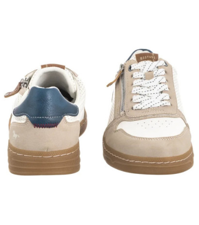 Mustang Beżowe/Białe 4204-301-397 (MU574-d) batai