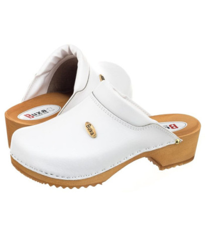 Buxa Supercomfort Białe F10 (BX1-b) Moteriški batai/šlepetės