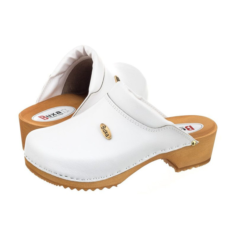 Buxa Supercomfort Białe F10 (BX1-b) Moteriški batai/šlepetės