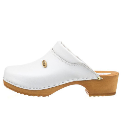 Buxa Supercomfort Białe F10 (BX1-b) Sieviešu apavi/Flip Flops