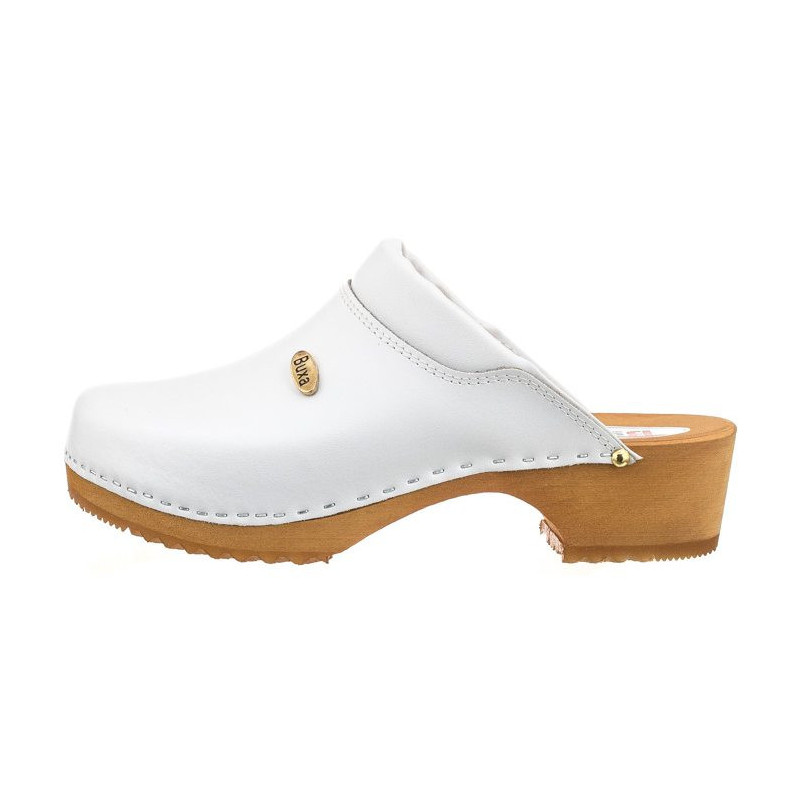 Buxa Supercomfort Białe F10 (BX1-b) Moteriški batai/šlepetės