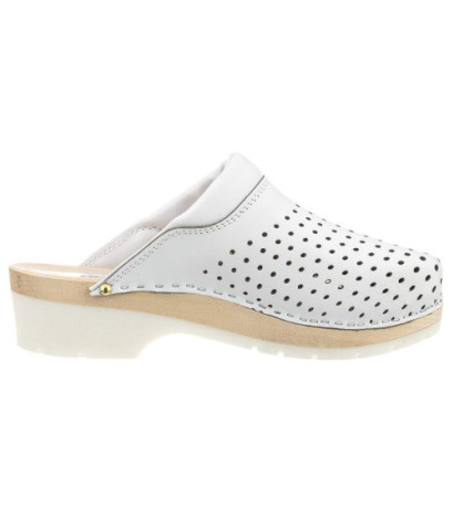 Buxa Supercomfort Białe FPU11 (BX4-b) Naiste kingad/klappide klapid