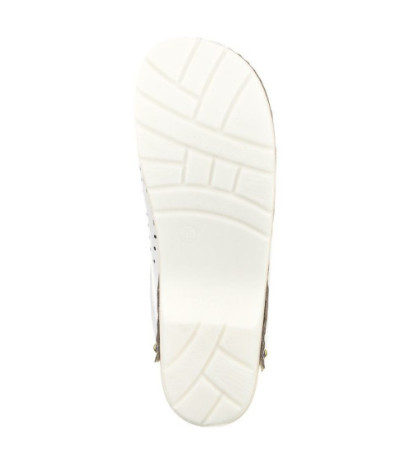 Buxa Supercomfort Białe FPU11 (BX4-b) Women's Shoes/Flip Flops