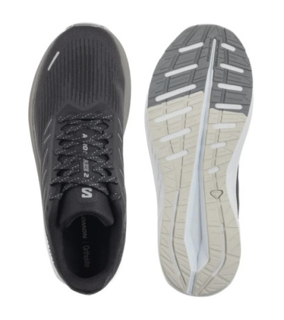 Salomon Aero Blaze 2 Black/Black/Sharkskin 476839  (SO8-a) running Shoes