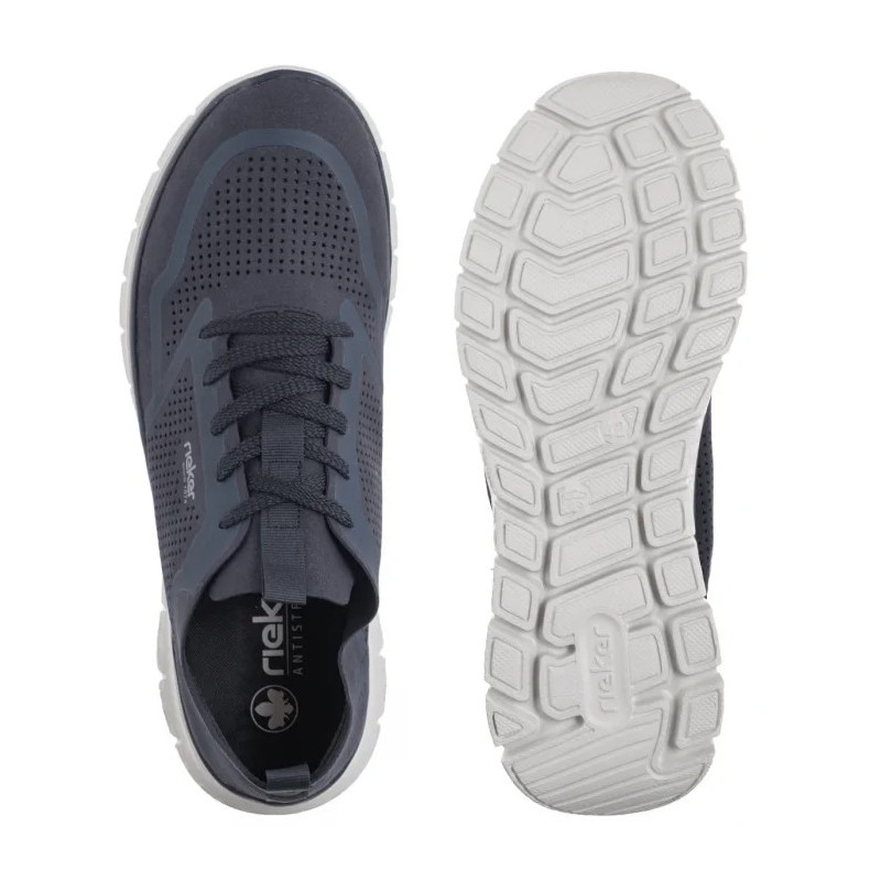 Rieker Granatowe B6600-14 Blue (RI270-a) sporta apavi