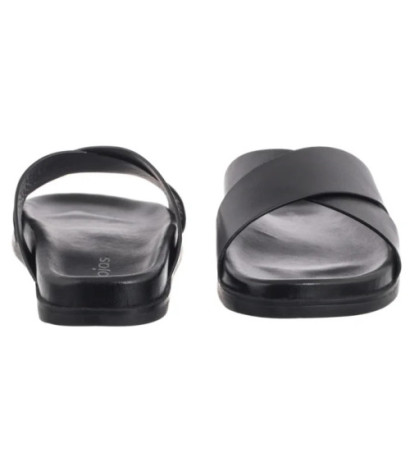 Wojas Czarne 32010-51 (WO289-a) šlepetės