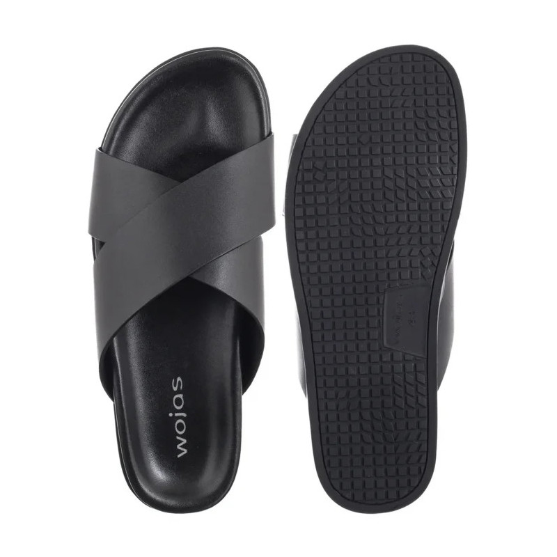 Wojas Czarne 32010-51 (WO289-a) slippers
